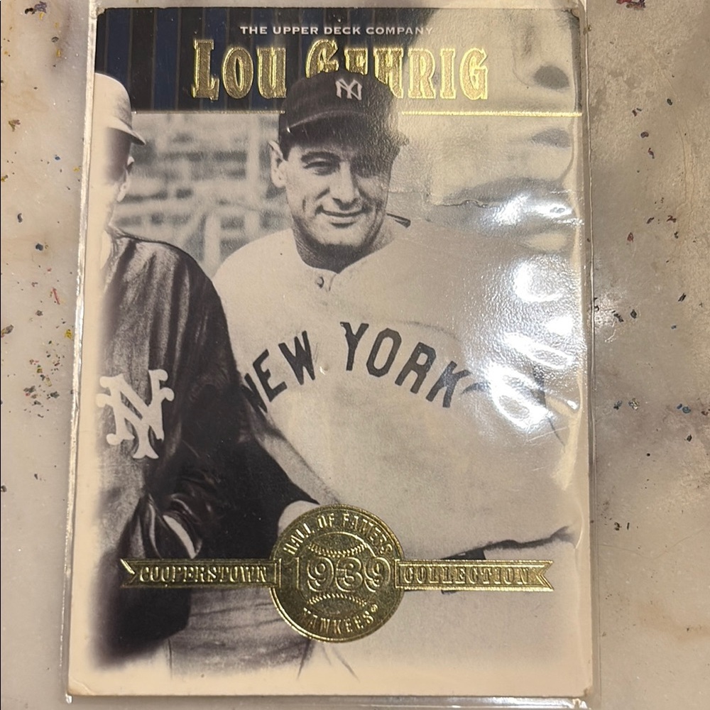 Lou Gehrig Upper Deck Collectible Card #48